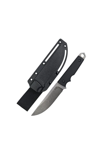 Urban tactic, nóż taktyczny, polski militarny nóż, czarne G10, stonewash