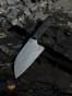 Tasak serbski rękojeść G10, wykończenie stonewash w użytku